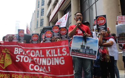 Environmental groups knock on BPI: ‘Abandon coal’